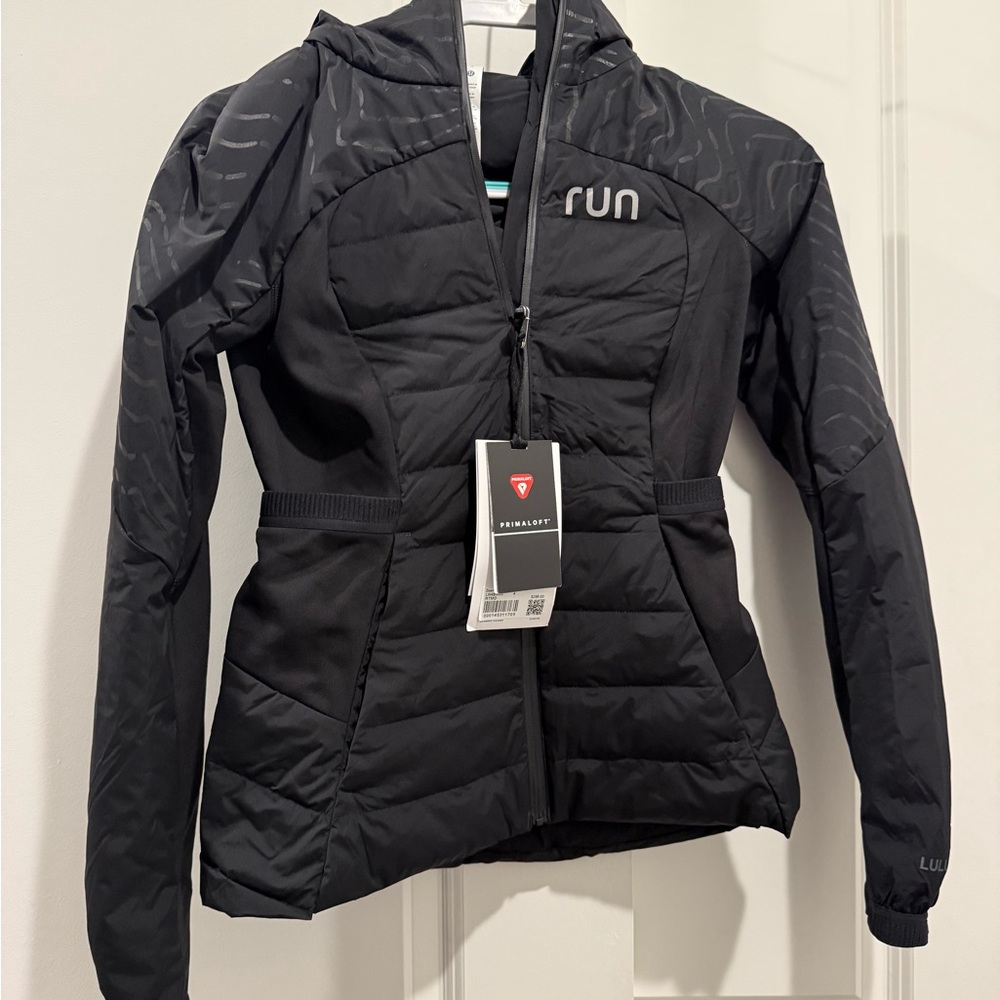 Lululemon Athletica Black Puffer Jacket